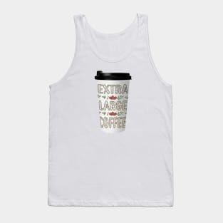 Extra Large Coffee Tank Top